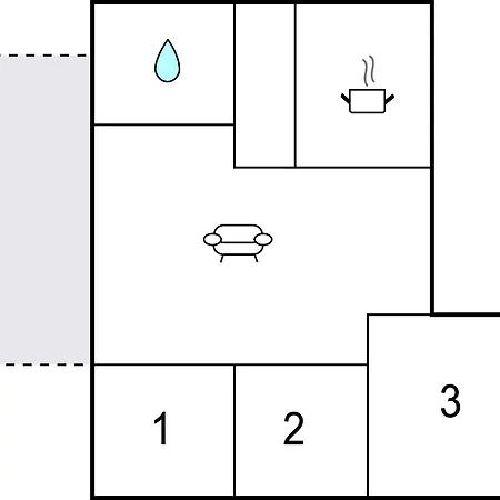 Ferienhaus 3 Bedroom Beautiful In Ølsted